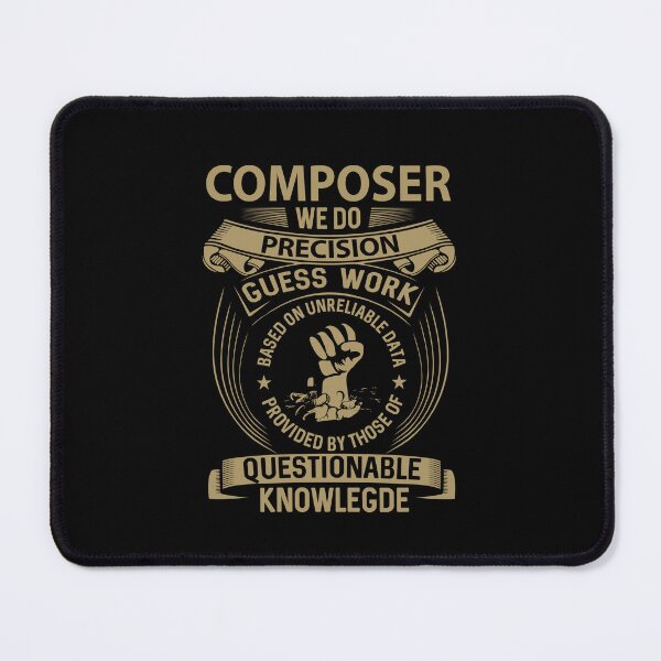 Item preview, Composer - We Do Precision designed and sold by alphatinost.