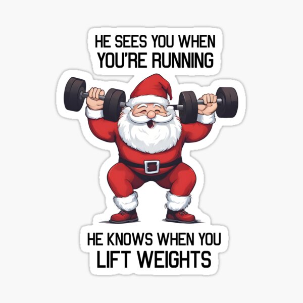 Santa Claus Workout Merch & Gifts for Sale