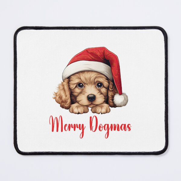 Item preview, Poodle Dog Merry Dogmas designed and sold by Blok45.