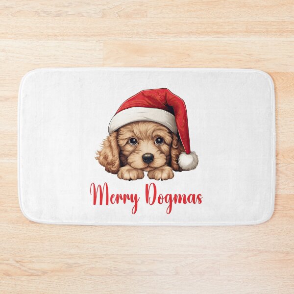 Item preview, Poodle Dog Merry Dogmas designed and sold by Blok45.