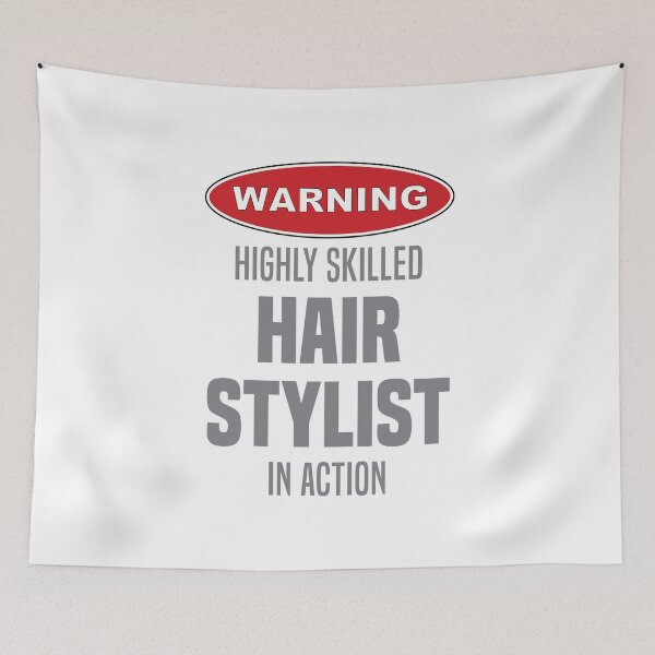 Item preview, Highly Skilled Hair Stylist in Action designed and sold by NermilioDesigns.
