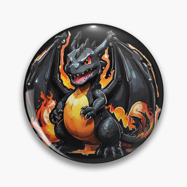 Artikelvorschau, Schwarzer Drache entworfen und verkauft von ArtCraftLab.