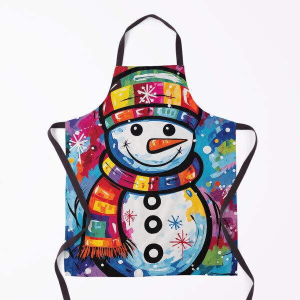 Item preview, Hippie Snowman Pop Art Style designed and sold by MCGrafxStudio.