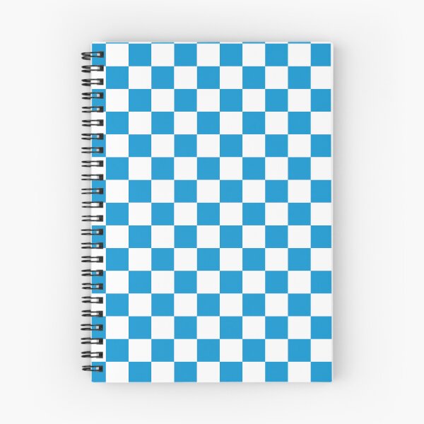 Item preview, Checkered (Medium Squares) Light Blue and White designed and sold by Tree45.