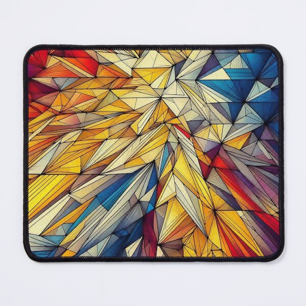 Item preview, Jewel Tone Abstract Geometric Design designed and sold by Kim Arnott.
