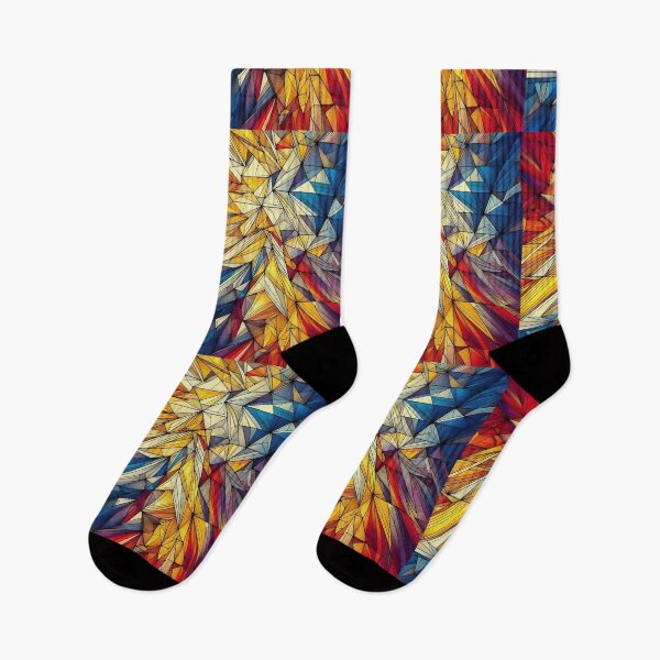 Item preview,  Jewel Tone Abstract Geometric Design designed and sold by Kim Arnott.