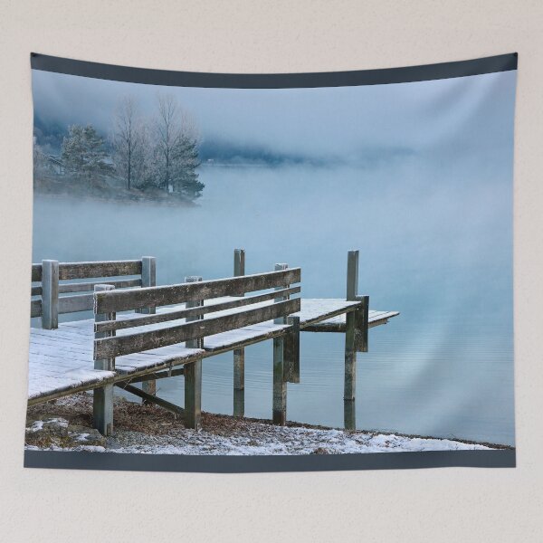 Item preview, Peaceful, misty lake designed and sold by Hercules Milas.