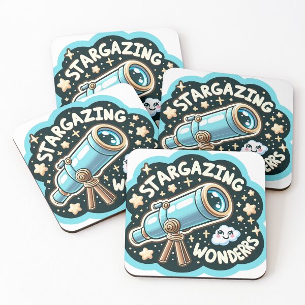 Item preview, Stargazing Wonders Telescope Funny Design - Cosmic Laughter Art designed and sold by The-Library.