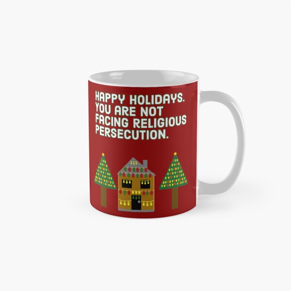 Item preview, Happy holidays,  inclusivity is not persecution.  designed and sold by Rachel the Artist .