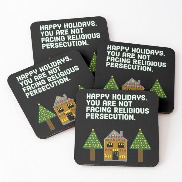 Item preview, Happy holidays,  inclusivity is not persecution.  designed and sold by Rachel the Artist .