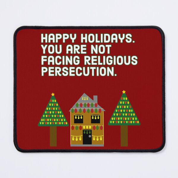 Item preview, Happy holidays, inclusivity is not persecution. designed and sold by Rachel the Artist .