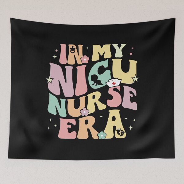 Item preview, In My NICU Nurse Era Cute Baby Feet Sunflowers Neonatal Intensive care Rn designed and sold by clothesy7.