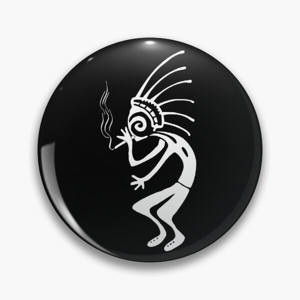 Item preview, Kokopelli smoke weed white designed and sold by nogamax.