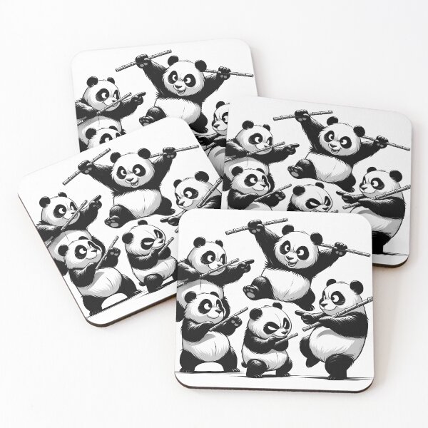 Item preview, Attack of the Pandas designed and sold by Michael Yang.