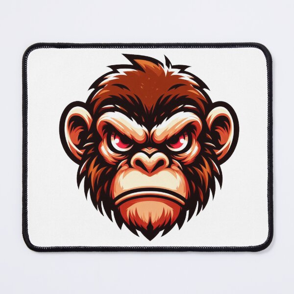 Item preview, angry monkey designed and sold by Animalia-.