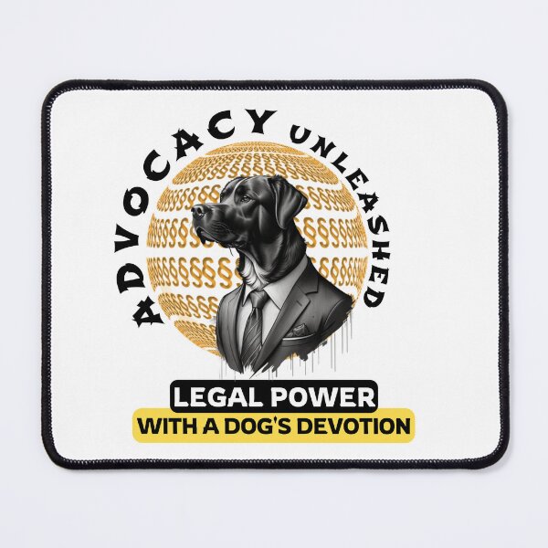 Item preview, Advocacy Unleashed: Legal Power with a Dog's Devotion designed and sold by Hungry-Murphy.