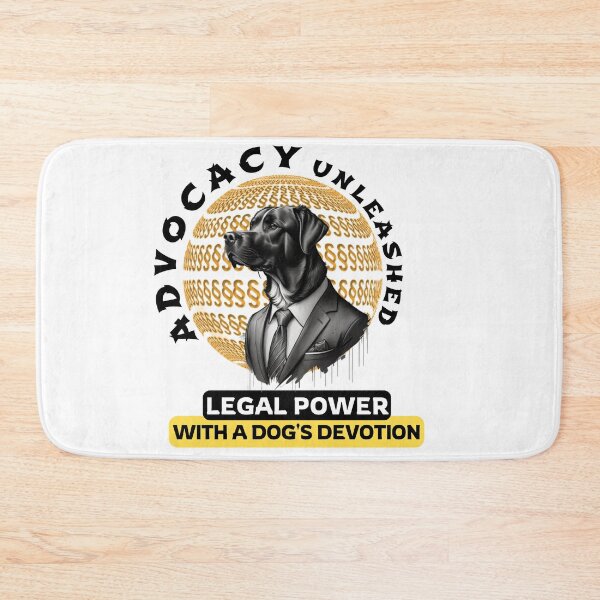 Item preview, Advocacy Unleashed: Legal Power with a Dog's Devotion designed and sold by Hungry-Murphy.