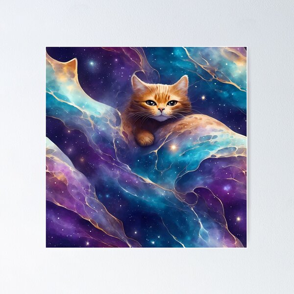 Item preview, Cat galaxy designed and sold by AN3CAFE.
