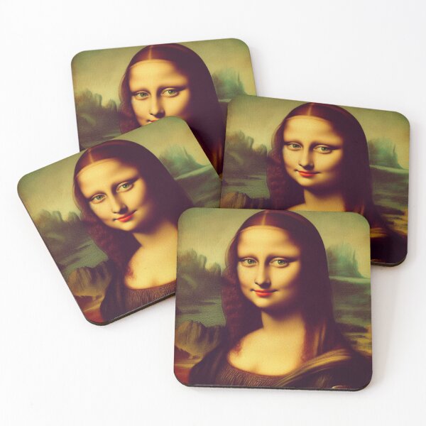 Item preview, Classic Mona Lisa Smiling designed and sold by TheDarkWardrobe.