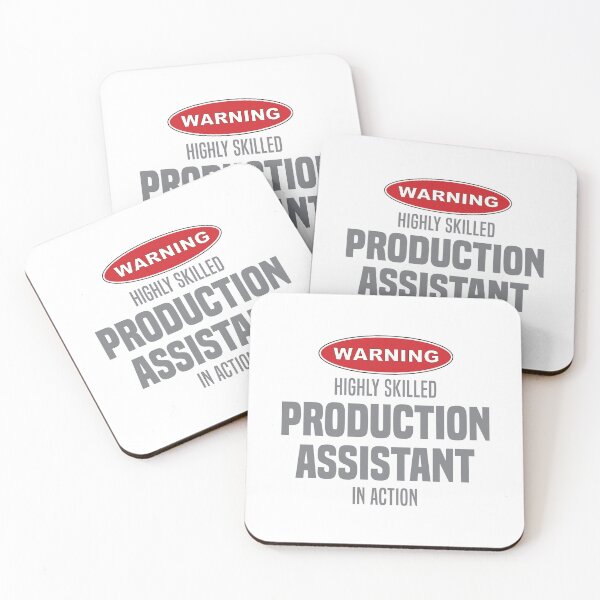 Item preview, Highly Skilled Production Assistant in Action designed and sold by NermilioDesigns.