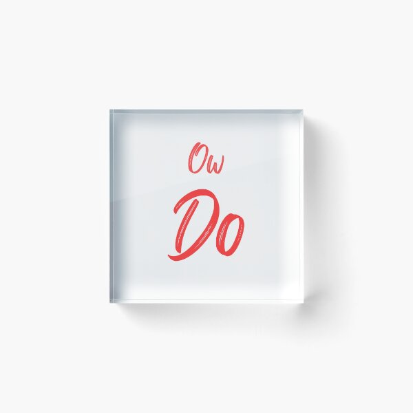 Item preview, Ow Do Yorkshire slang designed and sold by Anthony Hiorns.