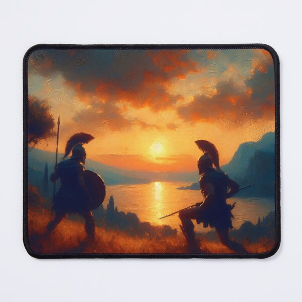 Item preview, Hector versus Achilles - The Eternal Duel designed and sold by ClassicRetroism.