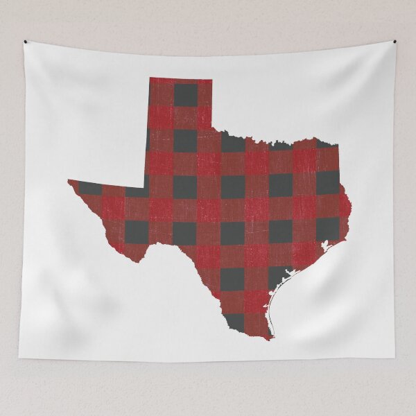 Item preview, Texas Plaid in Red designed and sold by Maren Misner.