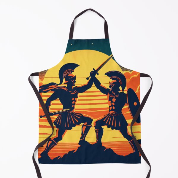 Item preview, Hector versus Achilles - The Eternal Duel designed and sold by ClassicRetroism.