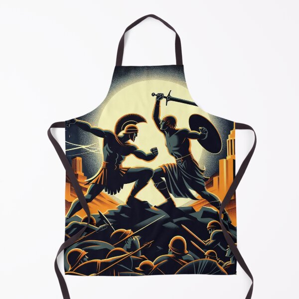 Item preview, Hector versus Achilles - The Eternal Duel designed and sold by ClassicRetroism.