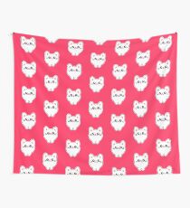 Funny Kitty Cats quote - If you can read this my cat fell off Wall Tapestry