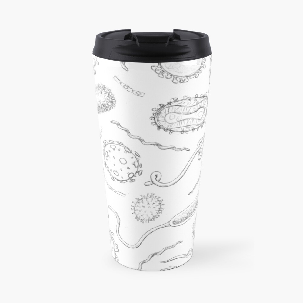 Deadly Diseases Design Travel Mug