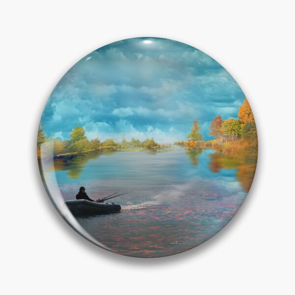 Item preview, The Lone Boatman designed and sold by Igor Zenin Art.