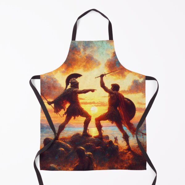 Item preview, Hector versus Achilles - The Eternal Duel designed and sold by ClassicRetroism.
