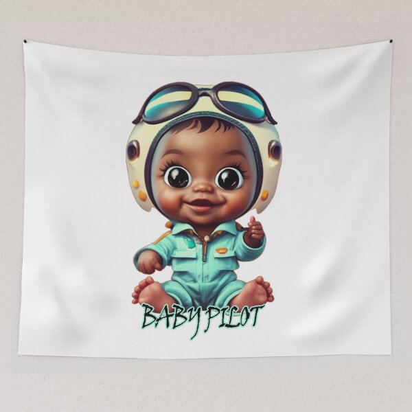 Item preview, baby pilot, travel Stickers & Magnets big baby/travel pack designed and sold by albertotv250.