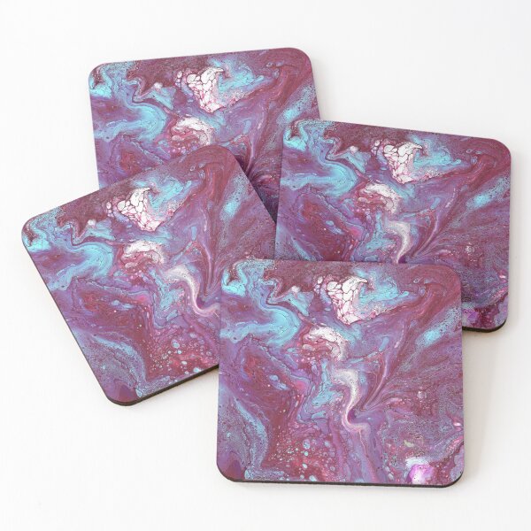 Item preview, Macaroon 1 Red Blue Acyrlic Abstract  designed and sold by Doug  Siegel.