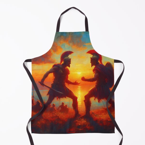 Item preview, Hector versus Achilles - The Eternal Duel designed and sold by ClassicRetroism.