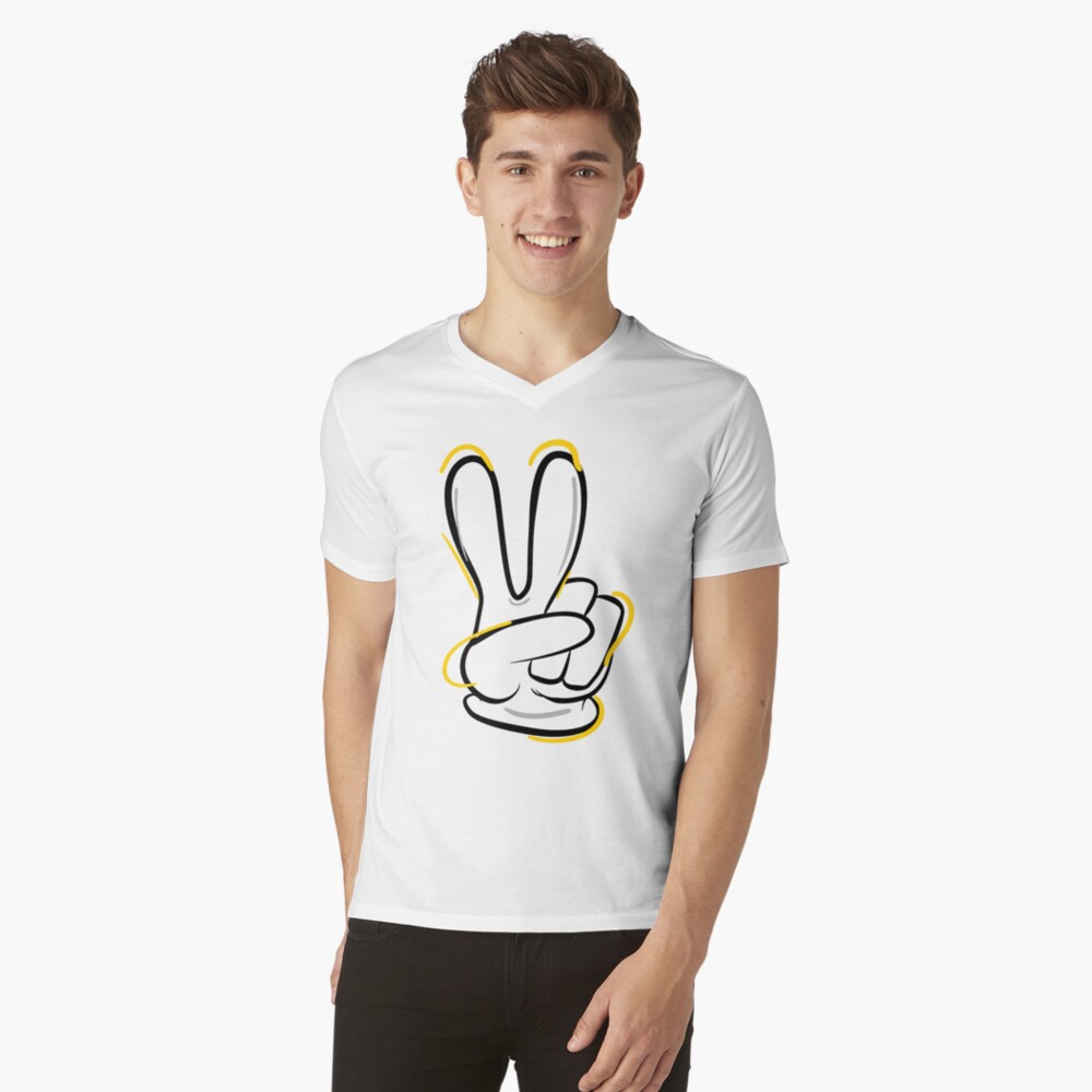Item preview, V-Neck T-Shirt designed and sold by taste-with-it.