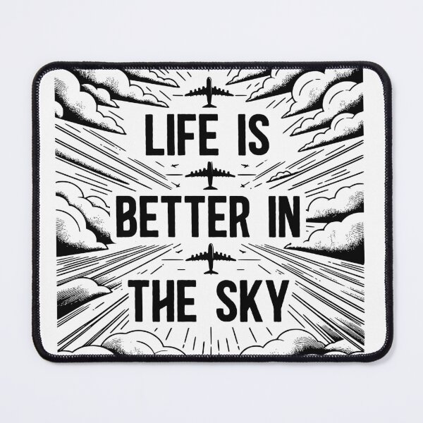Item preview, Life is better in the sky Pilot Quote designed and sold by TeesYouWant.