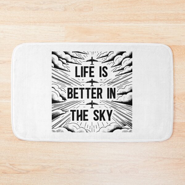 Item preview, Life is better in the sky Pilot Quote designed and sold by TeesYouWant.