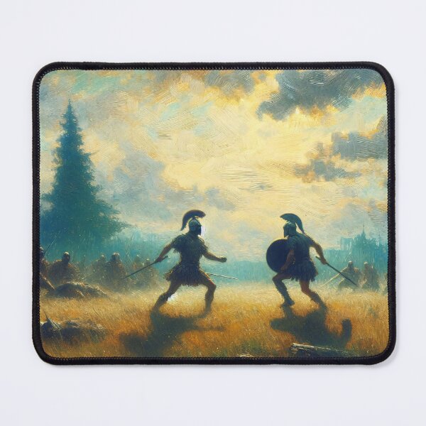 Item preview, Hector versus Achilles - The Eternal Duel designed and sold by ClassicRetroism.