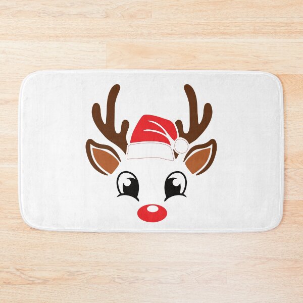Item preview, Christmas Reindeer Face designed and sold by BuxomBabe21.