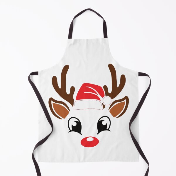 Item preview, Christmas Reindeer Face designed and sold by BuxomBabe21.