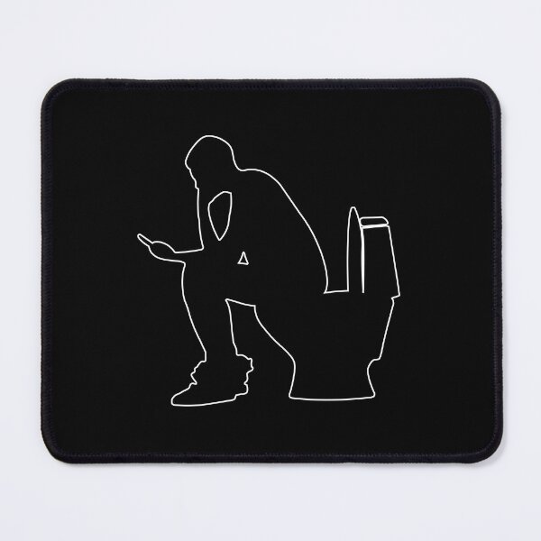 Item preview, Iconic Toilet Man Illustration designed and sold by blackink-design.