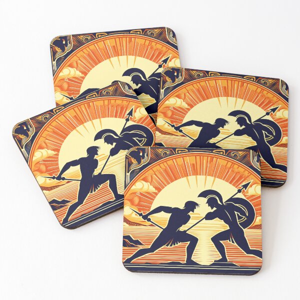 Item preview, Hector versus Achilles - The Eternal Duel designed and sold by ClassicRetroism.