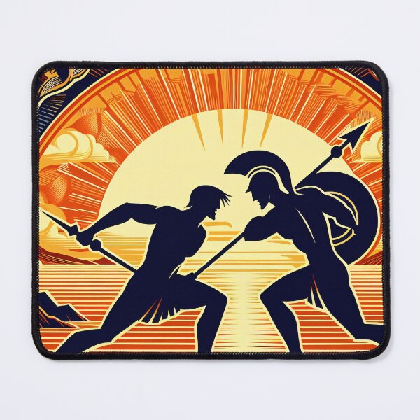 Item preview, Hector versus Achilles - The Eternal Duel designed and sold by ClassicRetroism.
