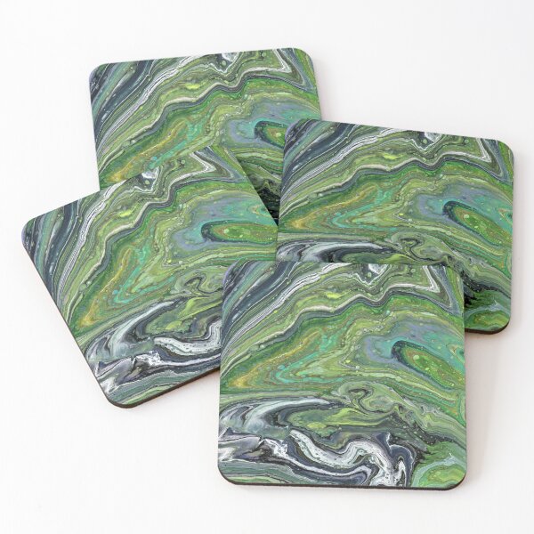 Item preview, Obsession 1 Wild Green Acrylic Abstract  designed and sold by Doug  Siegel.