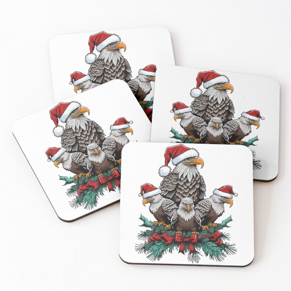 Item preview, Christmas American Eagles designed and sold by Yarnith.