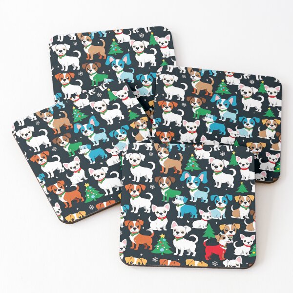 Item preview, Puppy Dog Christmas Winter Solstice designed and sold by SoniaSarkali.