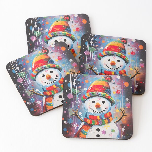 Item preview, Jolly Snowman Pop Art Style designed and sold by MCGrafxStudio.