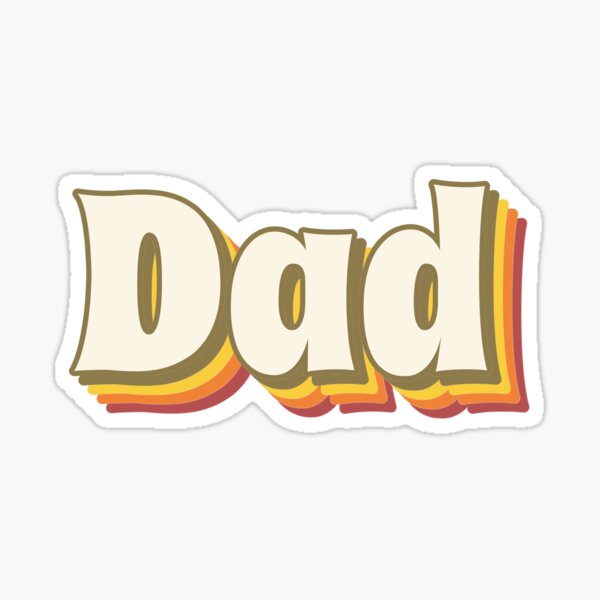 Reel Cool Dad | Father's Day Gift Sticker for Sale by CheriesArt